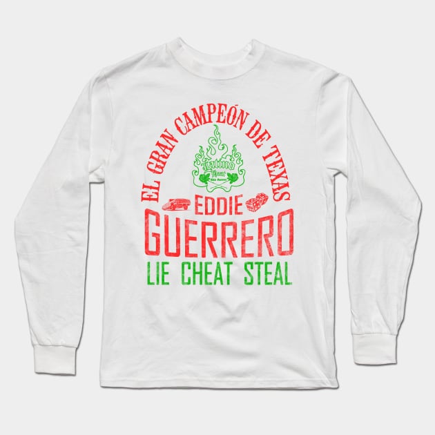 Eddie Guerrero Legacy Long Sleeve T-Shirt by Meat Beat